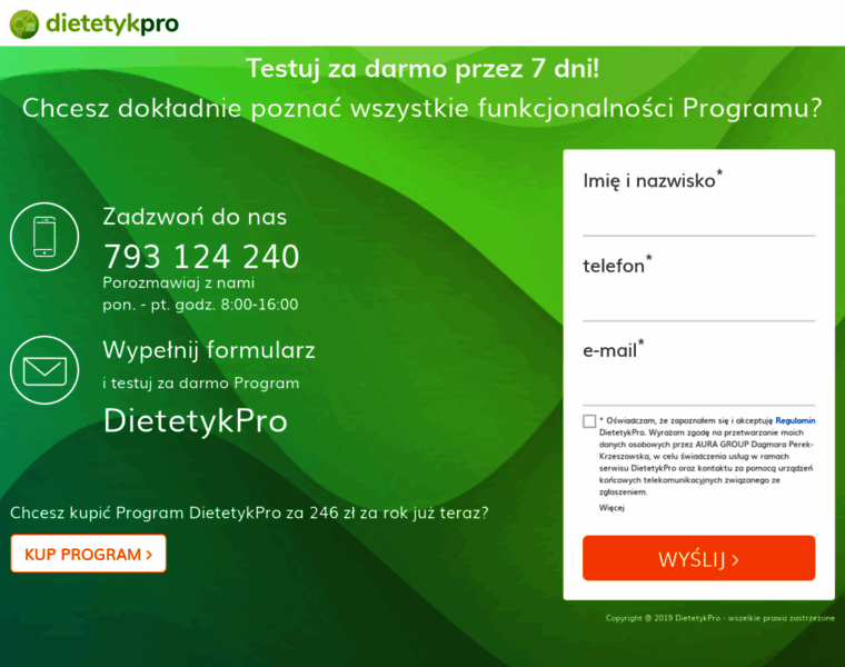 Demo.dietetykpro.pl thumbnail