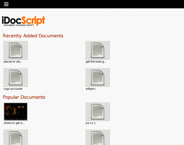 Demo.idocscript.com thumbnail Demo.idocscript.com thumbnail