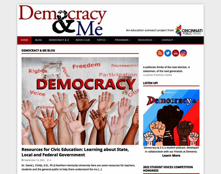 Democracyandme.org thumbnail