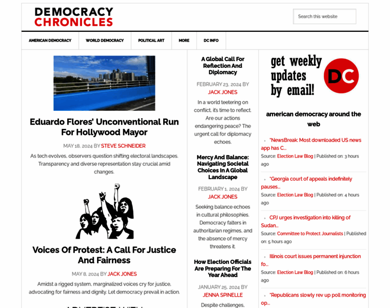 Democracychronicles.org thumbnail