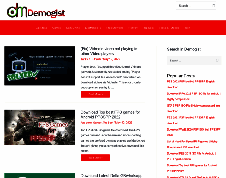Demogist.com thumbnail