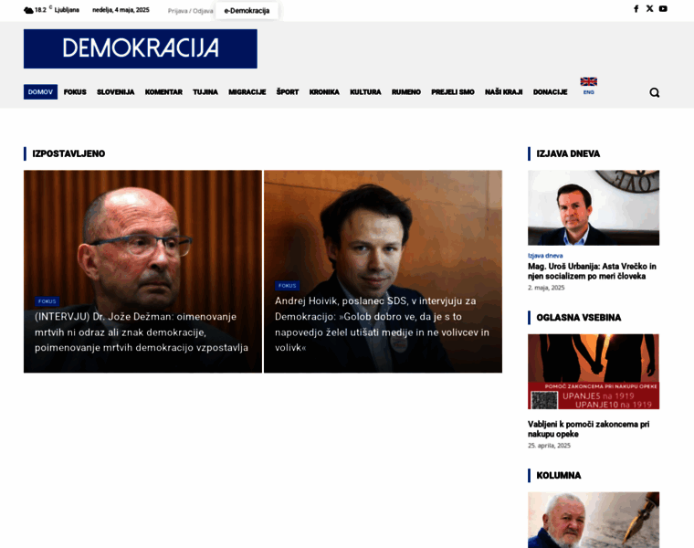 Demokracija.si thumbnail Demokracija.si thumbnail