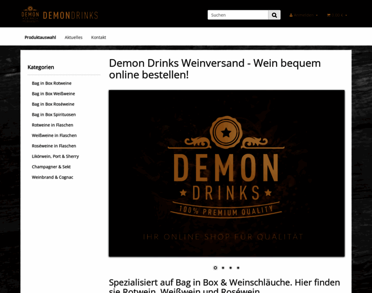 Demon-drinks.de thumbnail