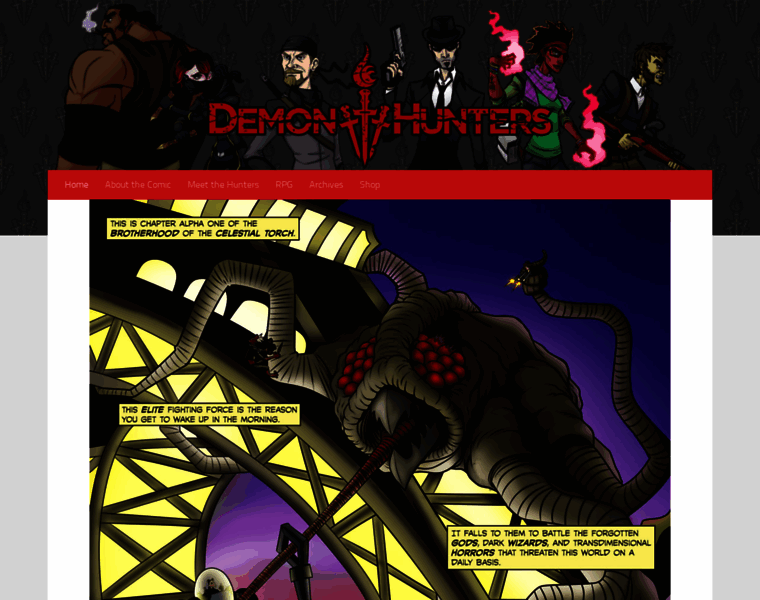 Demon-hunters.com thumbnail