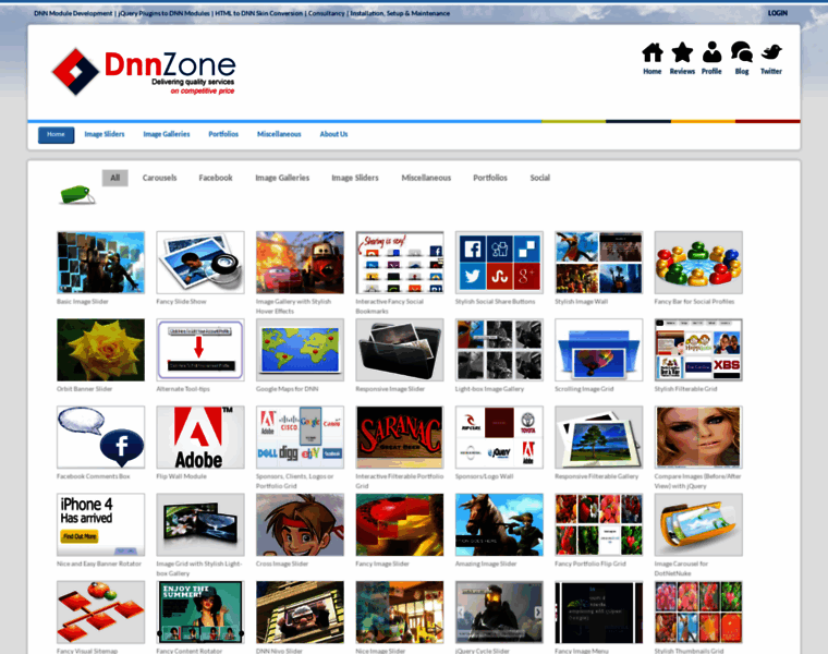 Demos.dnnzone.com thumbnail