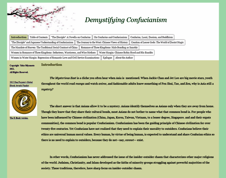 Demystifyingconfucianism.info thumbnail