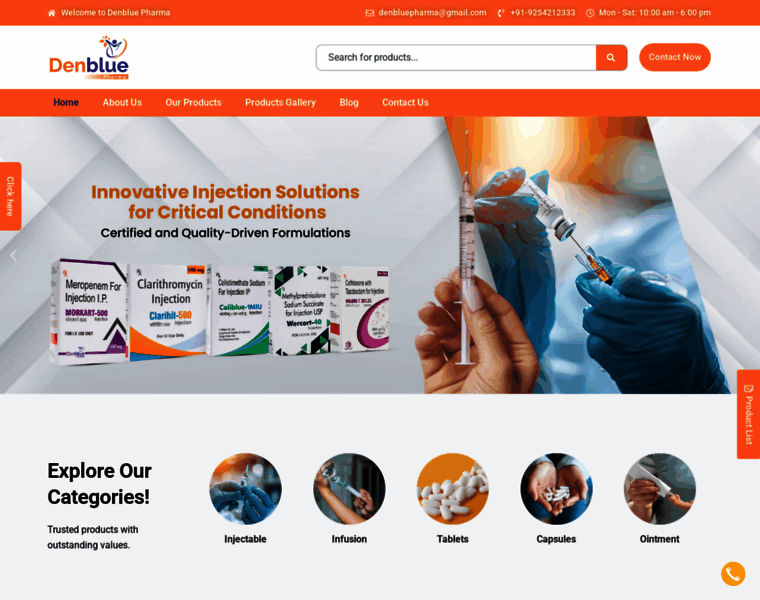 Denbluepharma.com thumbnail Denbluepharma.com thumbnail