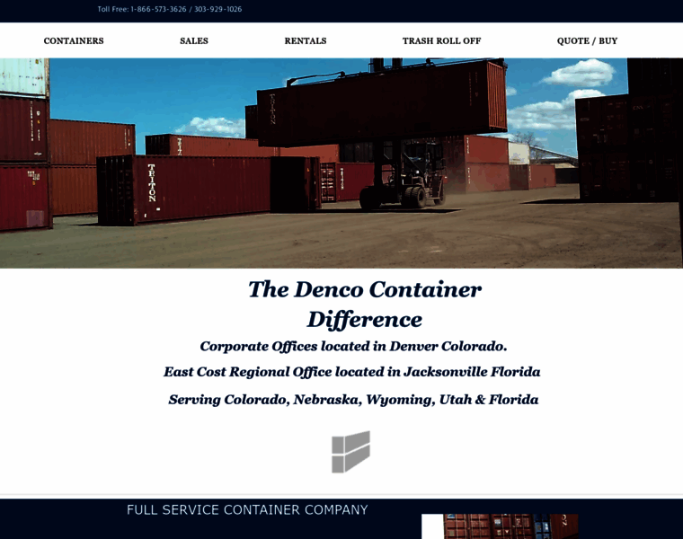 Dencocontainer.com thumbnail