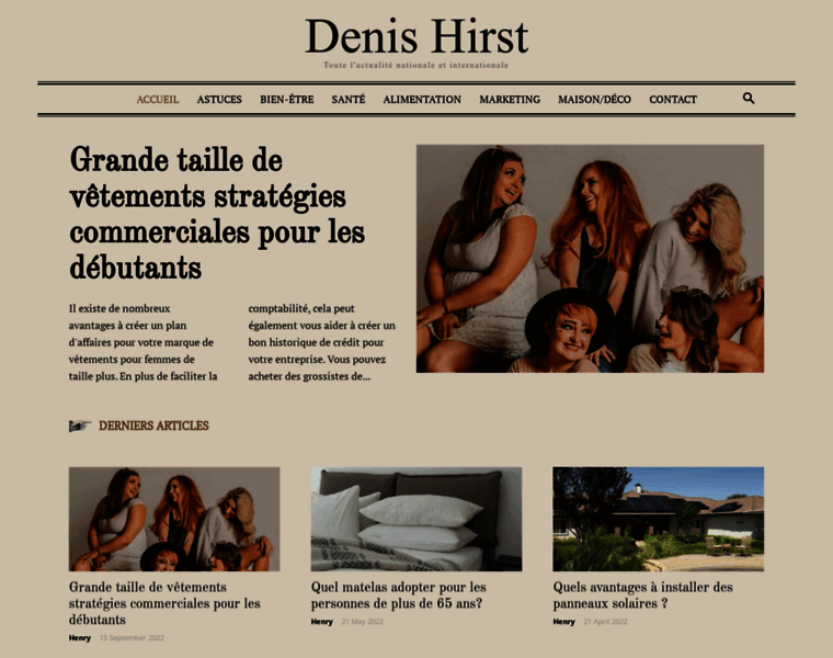 Denishirst.fr thumbnail