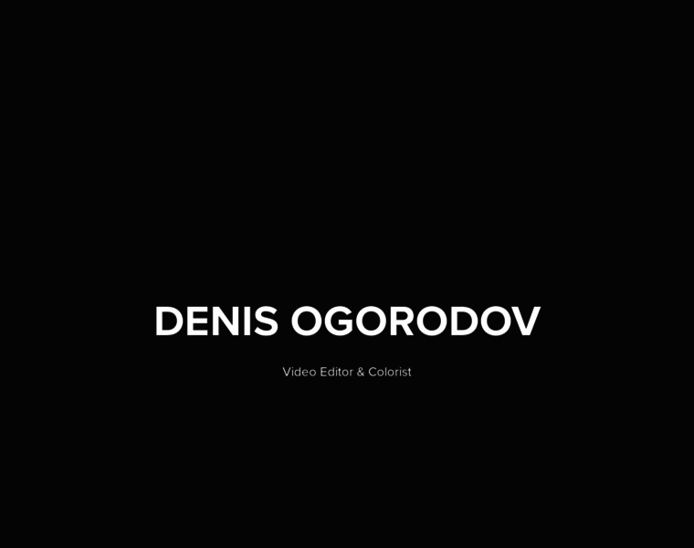 Denisogorodov.com thumbnail