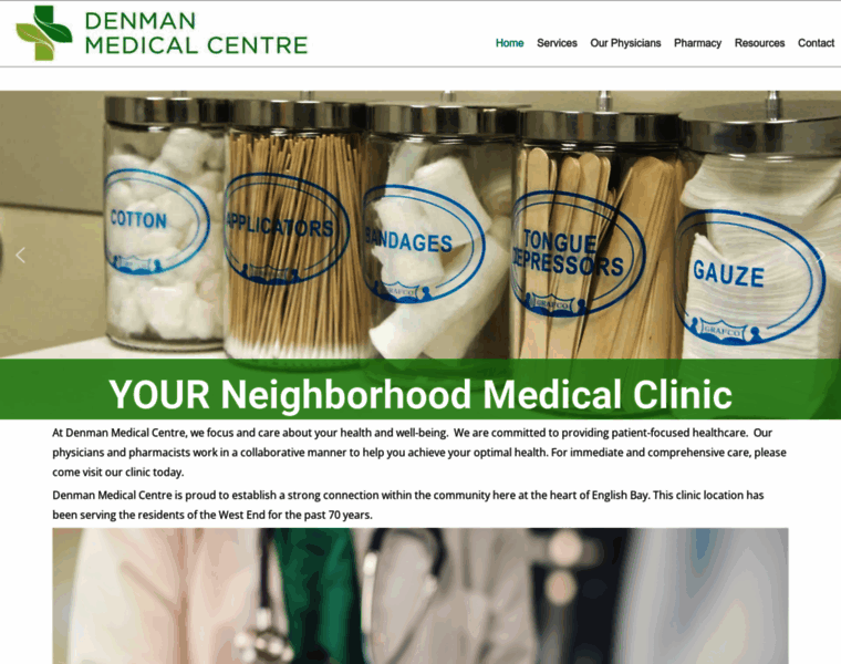 Denmanmedicalcentre.com thumbnail