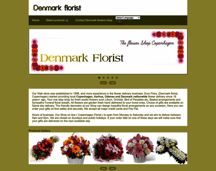 Denmarkflorist.com thumbnail