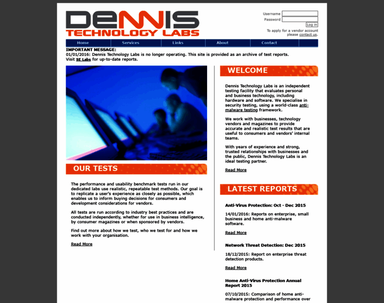 Dennistechnologylabs.com thumbnail