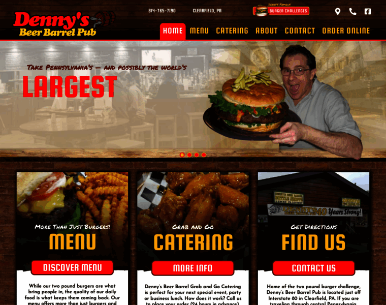 Dennysbeerbarrelpub.com thumbnail