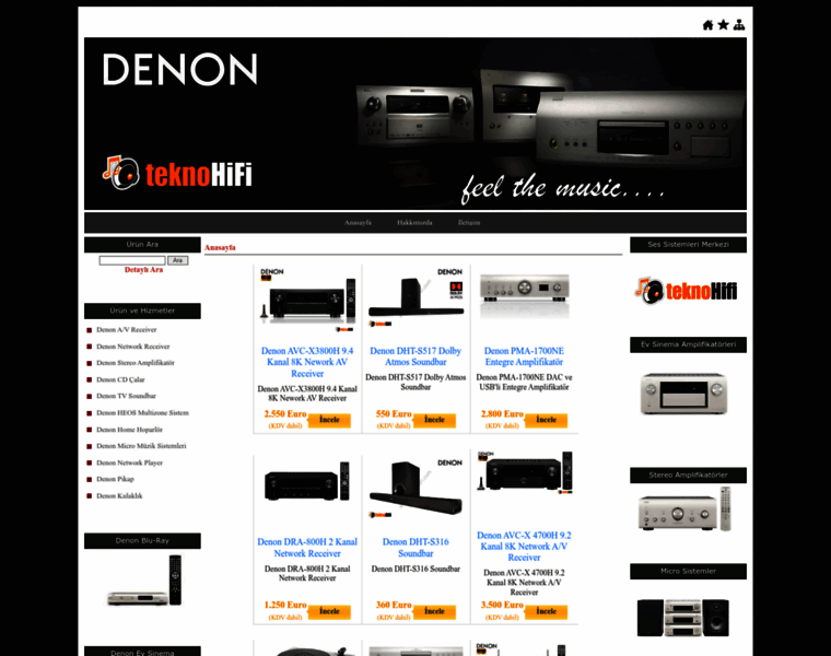 Denon.web.tr thumbnail