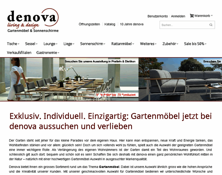 Denova-gartenmoebel.ch thumbnail