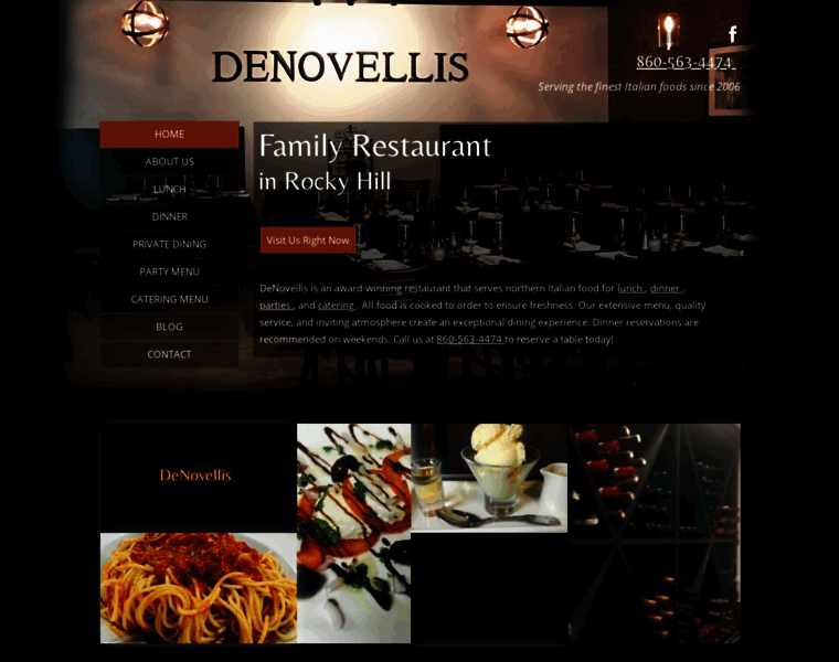 Denovellisrestaurant.com thumbnail