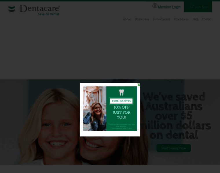 Dentacare.com.au thumbnail