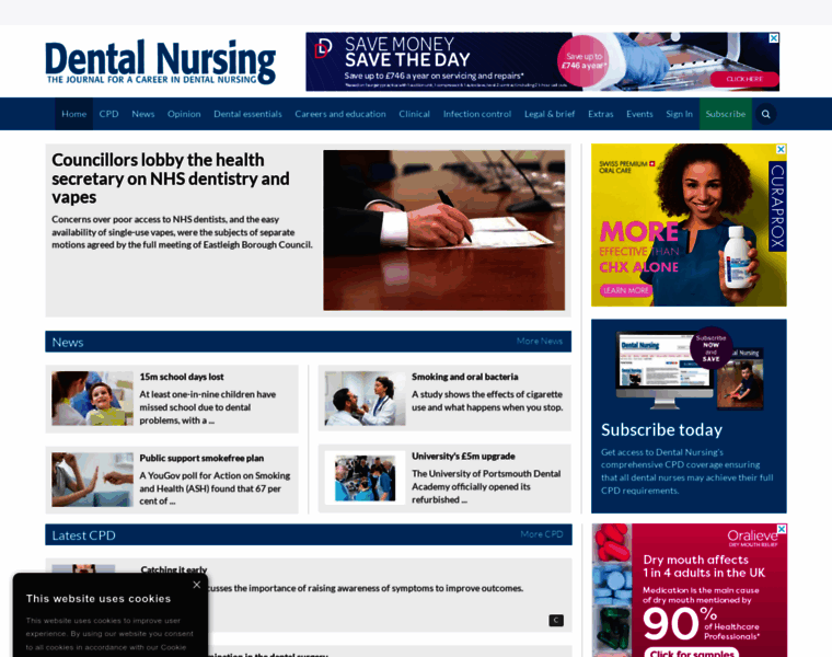 Dental-nursing.co.uk thumbnail
