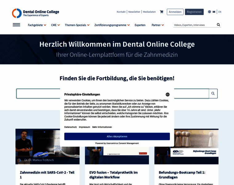 Dental-online-college.com thumbnail