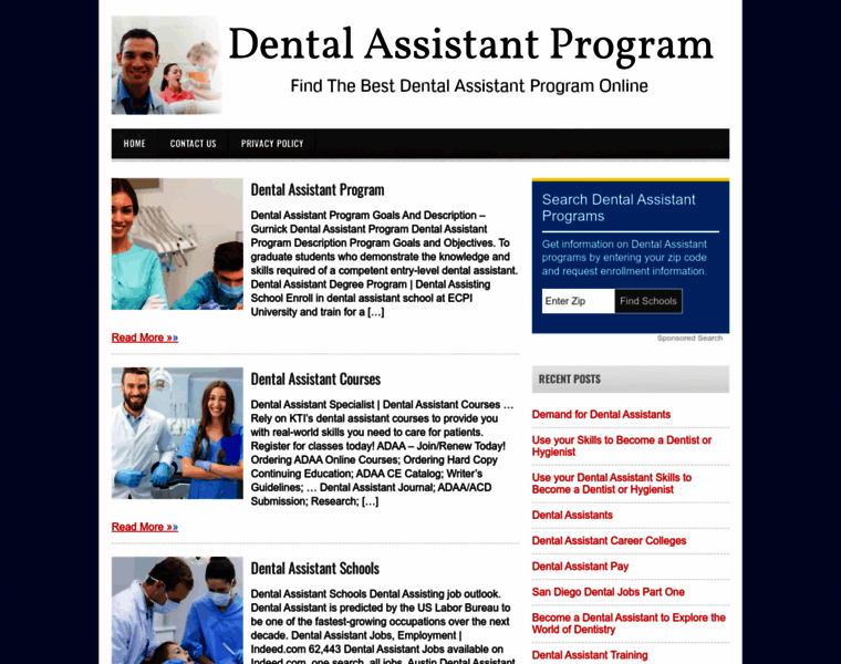 Dentalassistantprogram.net thumbnail