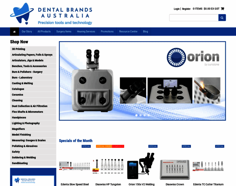 Dentalbrandsaustralia.com.au thumbnail