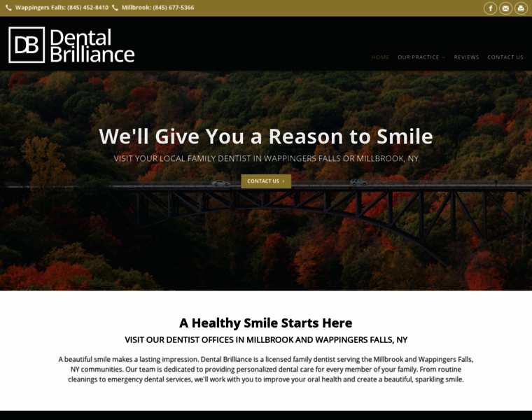 Dentalbrilliance.com thumbnail