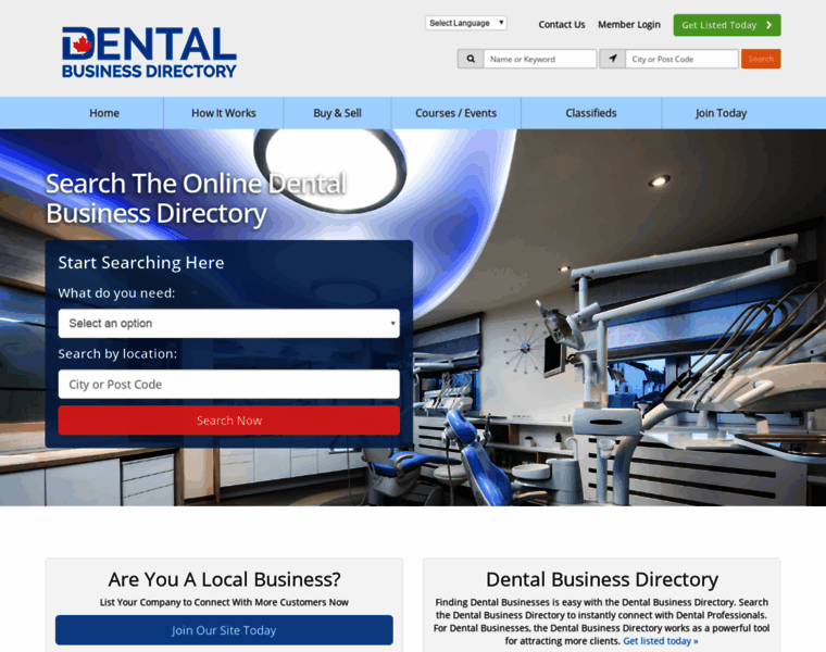 Dentalbusinessdirectory.com thumbnail