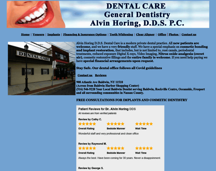 Dentalcarebaldwin.com thumbnail