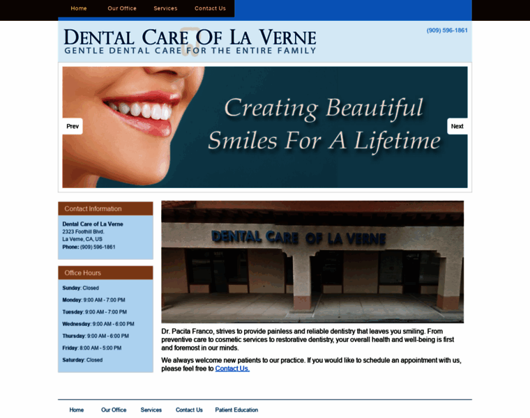 Dentalcareoflaverne.com thumbnail