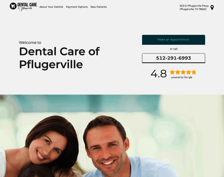 Dentalcareofpflugerville.com thumbnail