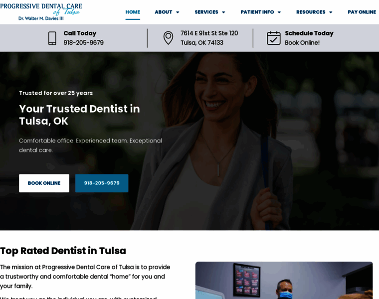 Dentalcareoftulsa.com thumbnail