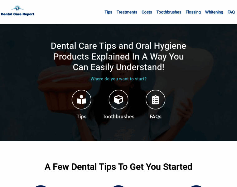 Dentalcarereport.com thumbnail