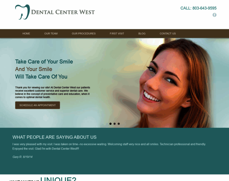 Dentalcenterwest.com thumbnail