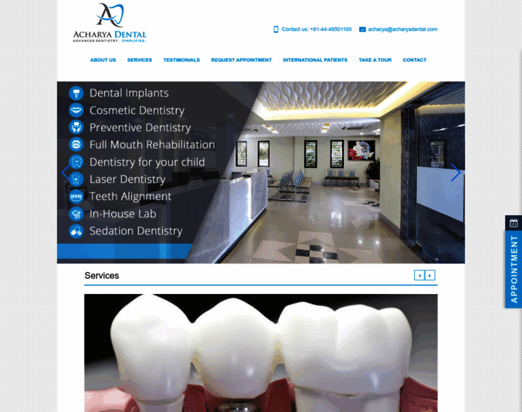 Dentalclinicindia.in thumbnail