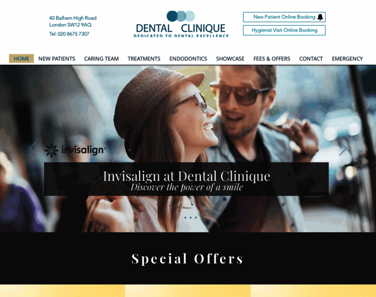 Dentalclinique.co.uk thumbnail