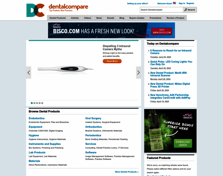 Dentalcompare.com thumbnail