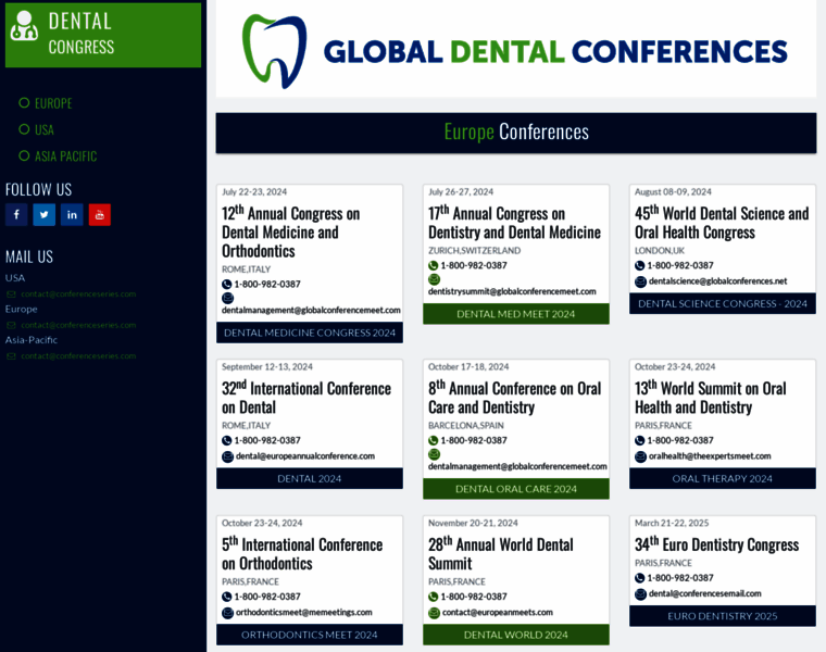 Dentalcongress.com thumbnail
