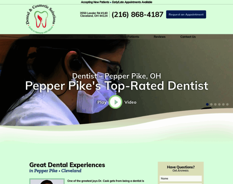 Dentalcosmeticsolution.com thumbnail