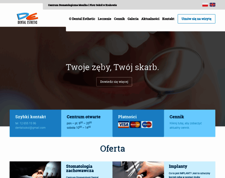 Dentalesthetic.pl thumbnail
