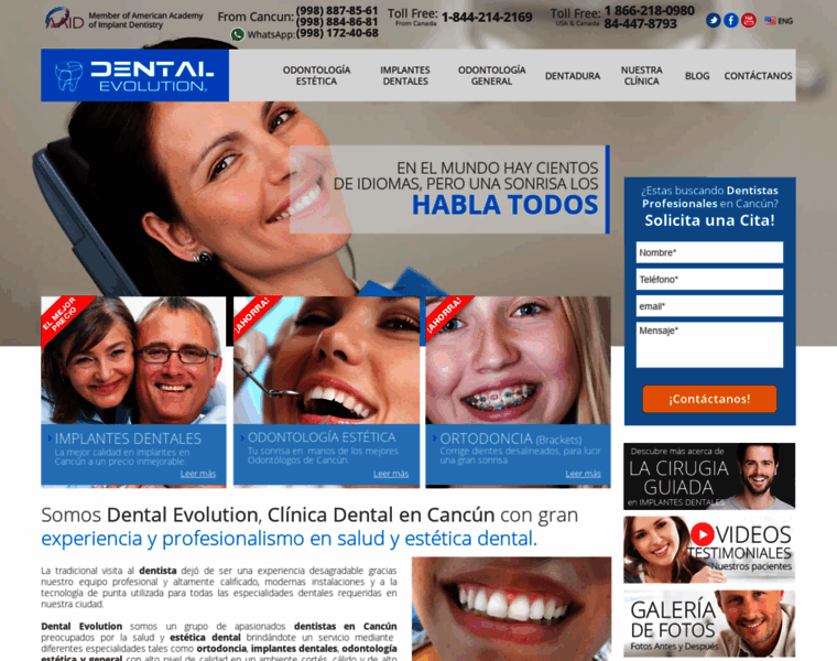 Dentalevolution.com.mx thumbnail