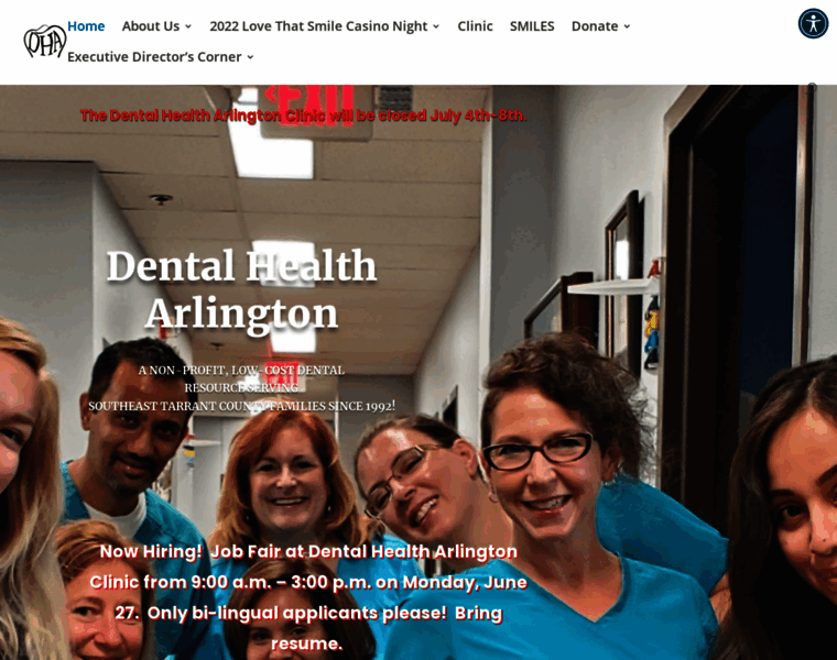 Dentalhealtharlington.org thumbnail