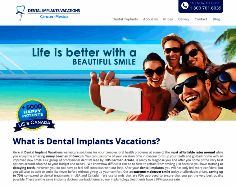 Dentalimplants.vacations thumbnail