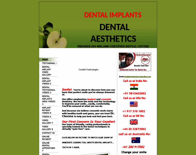 Dentalimplantsjalandhar.com thumbnail