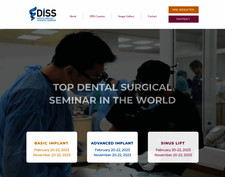 Dentalimplantsurgicalseminar.com thumbnail