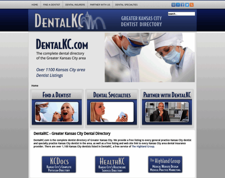 Dentalkc.com thumbnail