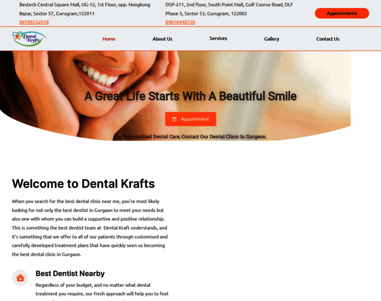 Dentalkrafts.com thumbnail