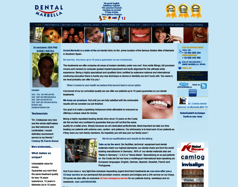 Dentalmarbella.com thumbnail
