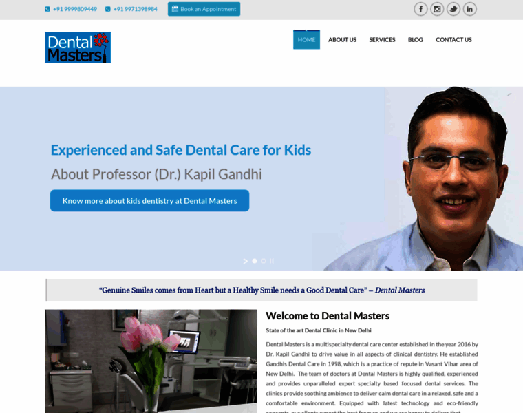 Dentalmasters.in thumbnail