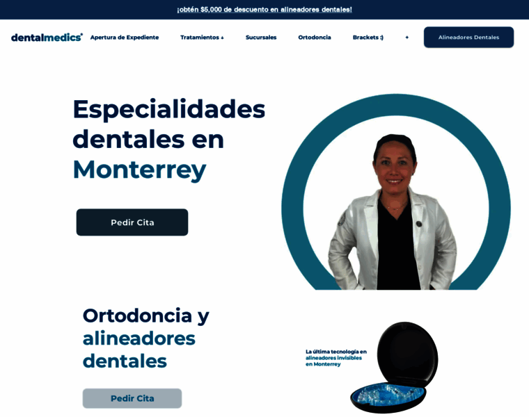 Dentalmedics.mx thumbnail